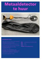 TE HUUR: metaaldetector Garret Ace 250 incl draaghoes, Hobby en Vrije tijd, Metaaldetectors, Ophalen, Zo goed als nieuw, Garrett