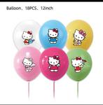 18 hello kitty ballonnen, Ophalen of Verzenden, Nieuw