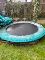 Trampoline met nieuw doek, Ophalen, Gebruikt