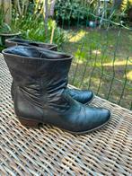 PAUL GREEN laarsjes zwart leer. Mt 41, Ophalen of Verzenden, Zo goed als nieuw, Zwart