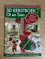3D kerstboek Ot en Sien, 20 kaarten, Hobby en Vrije tijd, Kaarten | Zelf maken, Ophalen of Verzenden, Nieuw, Kerst, Knipvel