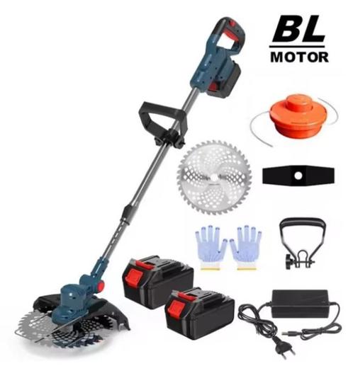 Extreem Krachtige BRUSHLESS Accu Bosmaaier, Grastrimmer, Tuin en Terras, Bosmaaiers, Nieuw, Accu, Ophalen of Verzenden