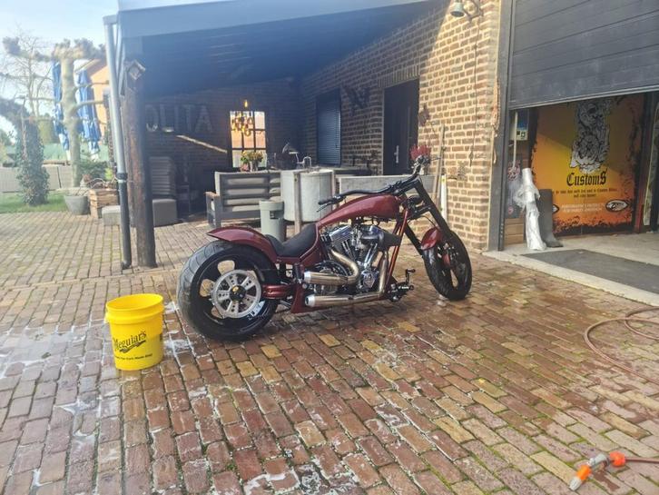 Harley davidson softail custom, Motoren, Motoren | Harley-Davidson, Particulier, Chopper, Ophalen