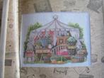 Borduurpatroon  Bloemen tent   nr 5864, Hobby en Vrije tijd, Borduren en Borduurmachines, Verzenden, Nieuw, Handborduren, Patroon