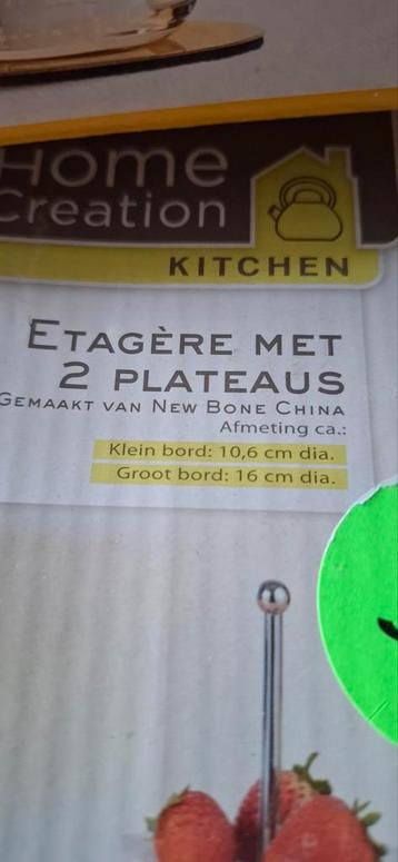 Etagère - Serveer je hapjes in stijl! beschikbaar voor biedingen