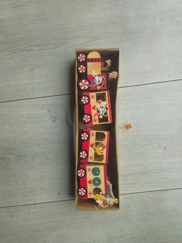 Mickey Mouse Kersttrein Hout - Originele Verpakking beschikbaar voor biedingen