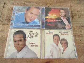 4x CD Frans Bauer en Marianne Weber beschikbaar voor biedingen