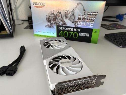 Inno3d RTX 4070 super OC, Computers en Software, Videokaarten, Zo goed als nieuw, Nvidia, PCI-Express 4.0, GDDR6, Ophalen