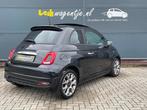 Fiat 500 0.9 TwinAir Rock Millionaire *schuifdak *navi *ecc, Voorwielaandrijving, Gebruikt, Zwart, 4 stoelen