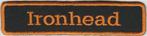 Harley Davidson Ironhead stoffen opstrijk patch embleem #1, Ophalen of Verzenden, Nieuw