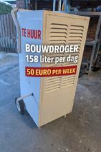 Bouwdroger TE HUUR 158L/per dag, Doe-het-zelf en Verbouw, Ventilatie en Afzuiging, Ophalen of Verzenden, Gebruikt