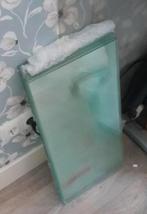 Hardglazen plaatjes 290 x 565, Doe-het-zelf en Verbouw, Glas en Ramen, Ophalen of Verzenden, Zo goed als nieuw, 160 cm of meer