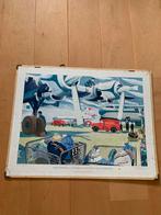 Vintage schoolplaats vliegveld, Antiek en Kunst, Ophalen, Geschiedenis