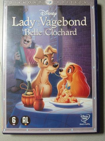 DVD Disney Lady en de Vagebond beschikbaar voor biedingen