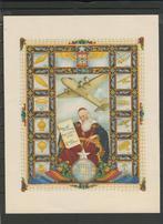 Israël Prachtige Gravure Leaonardo Da Vinci 1947 Nr.93 jdu, Verzamelen, Religie, Ophalen of Verzenden, Zo goed als nieuw, Kaart of Prent