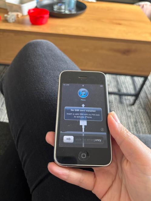Werkende / working iPhone 3G zwart / black, Telecommunicatie, Mobiele telefoons | Apple iPhone, Gebruikt, Met simlock, iPhone 3G