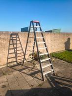 Dubbele trap Altrex 10 treden, Doe-het-zelf en Verbouw, Ladders en Trappen, Ophalen, Zo goed als nieuw, Trap, Minder dan 2 meter