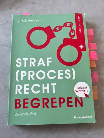J.H.J. Verbaan - Straf(proces)recht begrepen beschikbaar voor biedingen