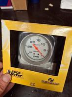 Autometer Vacuum Gauge 2"5/8 Oldtimers Chevrolet Mopar Ford, Ophalen of Verzenden