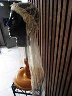 Oude hoofdtooi voor boerbebruiloft met sleep, Ophalen, Carnaval, Maat 42/44 (L), Accessoires