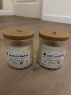 Hema Kaarsen Set - Stroopwafel Geur, Ophalen of Verzenden, Nieuw, Beige, Kaars