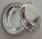 Engelse verzilverde serveerschaal, Antiek en Kunst, Antiek | Schalen, Verzenden