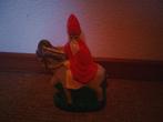 Sinterklaas beeldje beeld vintage van gips, Ophalen of Verzenden, Gebruikt