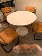 Ronde Eettafel, Huis en Inrichting, Tafels | Eettafels, Kunststof, 100 tot 150 cm, Rond, Ophalen of Verzenden