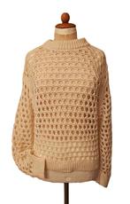 Opengewerkt  truitje maat M Nieuw, Verzenden, Nieuw, Maat 38/40 (M), Beige