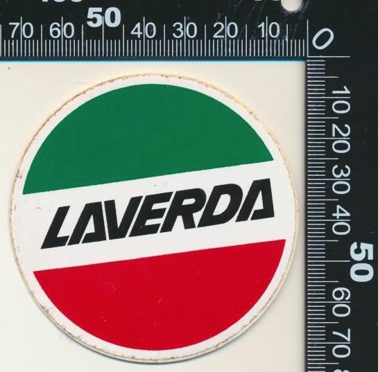 Sticker: Laverda, Verzamelen, Stickers, Zo goed als nieuw, Auto of Motor, Ophalen of Verzenden