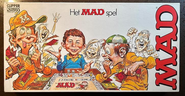 Het MAD spel tegenovergestelde Monopoly hilarisch! Clipper, Hobby en Vrije tijd, Gezelschapsspellen | Bordspellen, Zo goed als nieuw