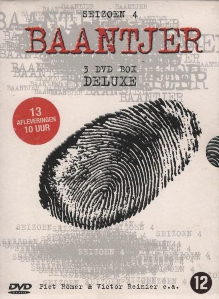 Baantjer Seizoen 4  dvd box, Cd's en Dvd's, Dvd's | Tv en Series, Gebruikt, Actie en Avontuur, Boxset, Vanaf 12 jaar, Ophalen of Verzenden