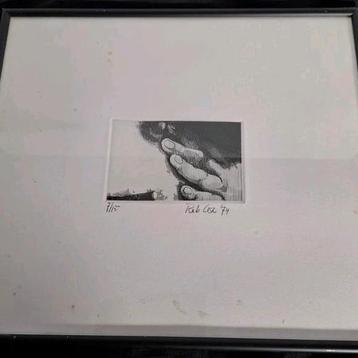 Rob Cox '74 -lithografie. beschikbaar voor biedingen