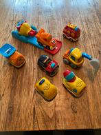 V-tech auto’s toet toet en lanceerbaan, Ophalen of Verzenden, Zo goed als nieuw