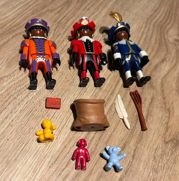 Playmobil 5040 compleet sinterklaas drie pieten met cadeaus beschikbaar voor biedingen