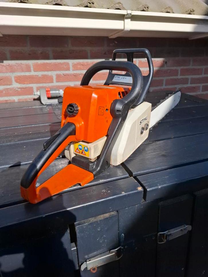 Te koop stihl ms 021 kettingzaag, Tuin en Terras, Hand-tuingereedschap, Gebruikt, Ophalen of Verzenden