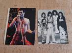 Posters 2 stuks Queen  Bravo Maat A4 21x28cm  Freddy Mercury, A4 of kleiner, Ophalen of Verzenden, Muziek, Rechthoekig Staand