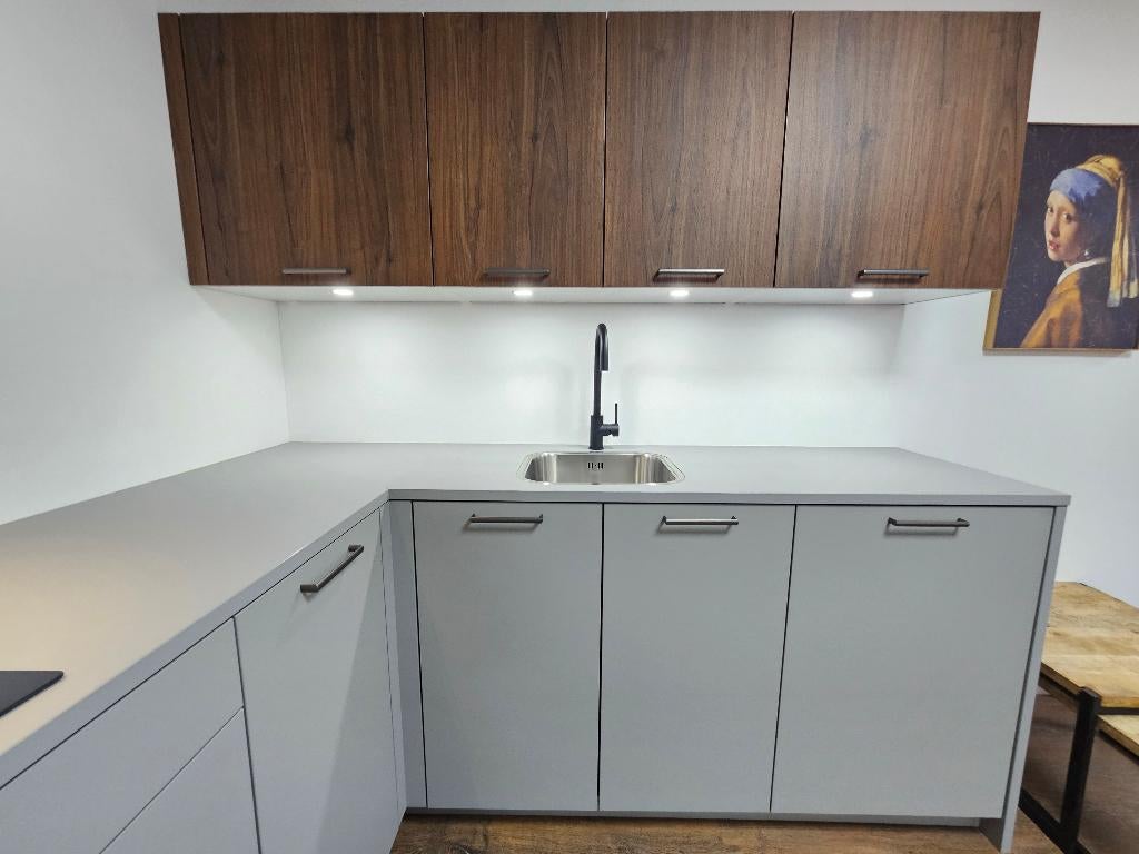 Showroomkeuken  Hacker  Systemat 2135, Ophalen, 200 cm of meer, Nieuw, 200 cm of meer