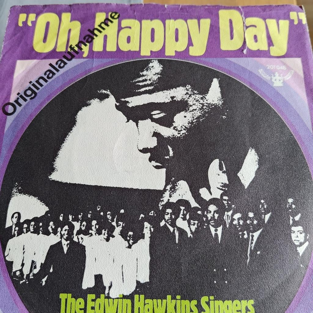The Edwin Hawkins Singers - Oh Happy Day (Single), Cd's en Dvd's, Vinyl Singles, Gebruikt, 7 inch, Single, Ophalen of Verzenden