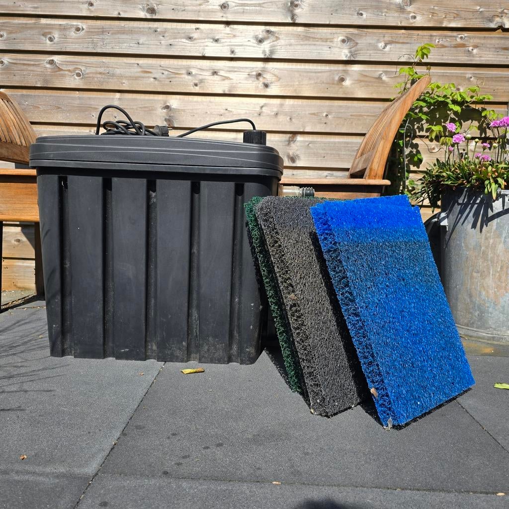 Complete vijverset: filter, pompen, stofzuiger en meer!, Ophalen of Verzenden