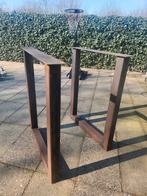 (Bar)tafelpoten 105x80, Ophalen, Metaal of Aluminium