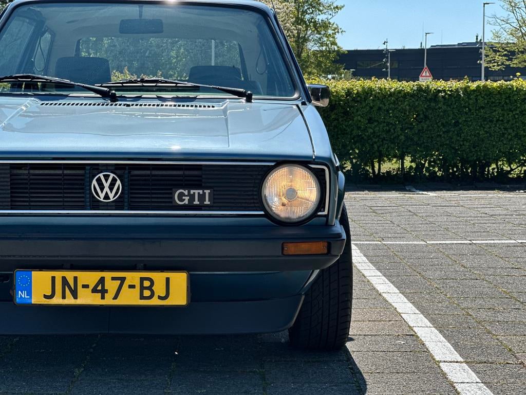 Volkswagen Golf 1 | 1.8 20vt T | GTI Look | MK1 | APK 2028, Voorwielaandrijving, 4 cilinders, Origineel Nederlands, Overige kleuren