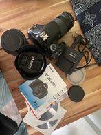 Canon EOS 600D body met 3 lenzen en accessoires, Spiegelreflex, Canon, Ophalen of Verzenden, Niet werkend