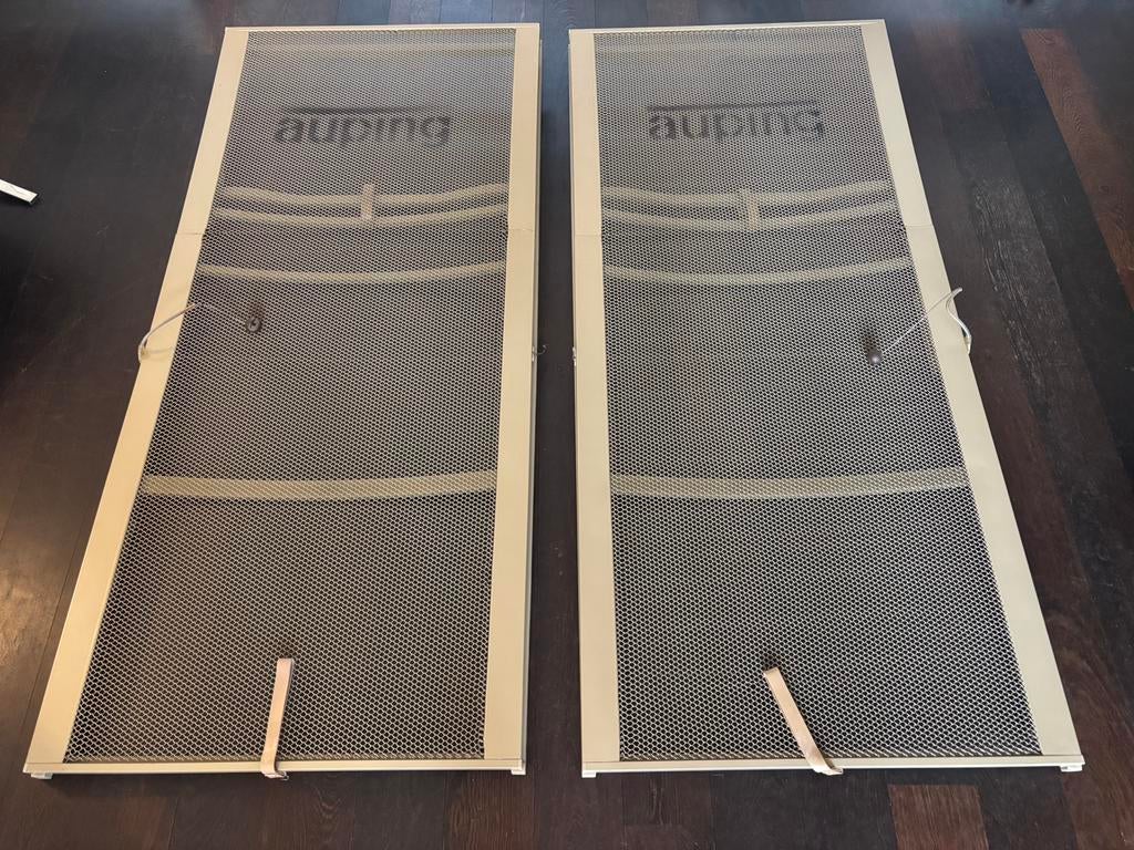 2x Auping spiraalbodem 200x90 voor bed 200x180, Ophalen, Gebruikt, Tweepersoons, Bedbodem