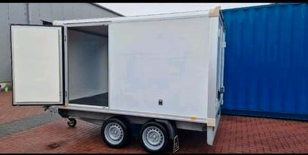 Tijhof dichte geïsoleerde aanhanger met gladde wanden., Auto diversen, Aanhangers en Bagagewagens, Nieuw, Ophalen