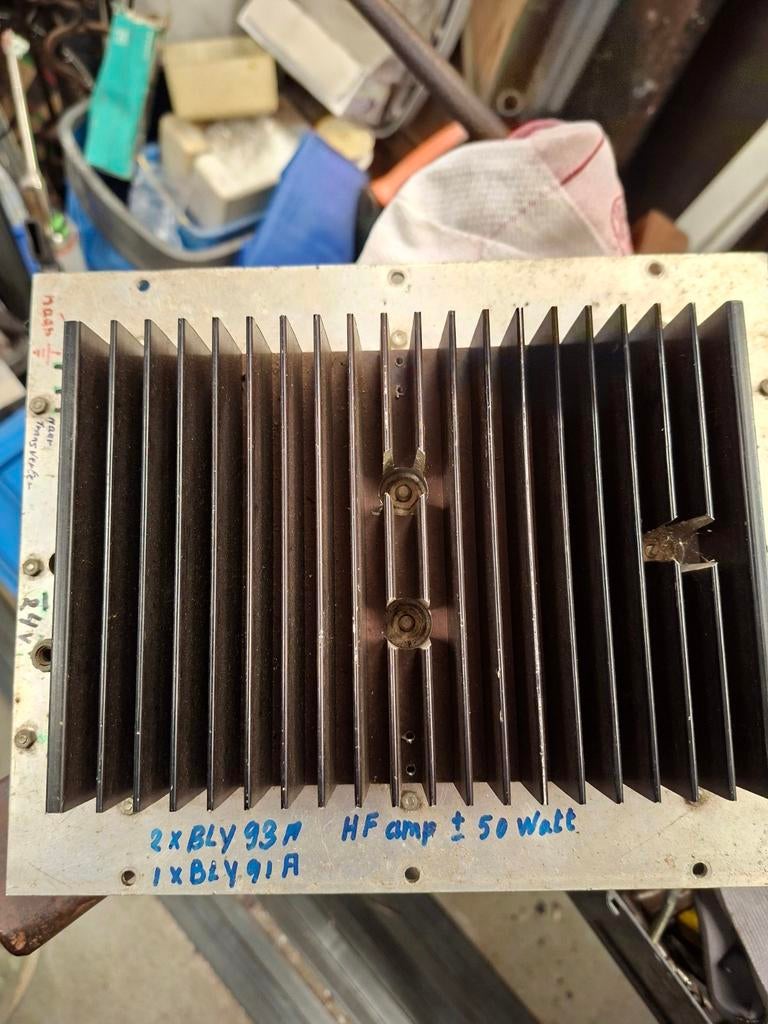 Eindtrap 24 volt 50 watt, Telecommunicatie, Zenders en Ontvangers, Ophalen of Verzenden, Zender