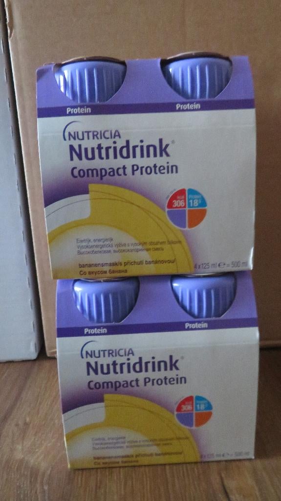 nutridrink banaan 6x set van 4 stuks, Diversen, Ophalen of Verzenden