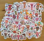 Baarmoeder zelf liefde stickers, Verzenden, Nieuw, Meerdere stickers