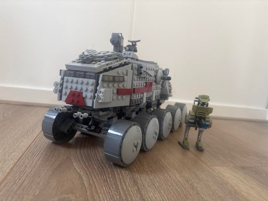Lego Star Wars clone turbo tank(75151) met figuren, Ophalen of Verzenden, Zo goed als nieuw, Actiefiguurtje