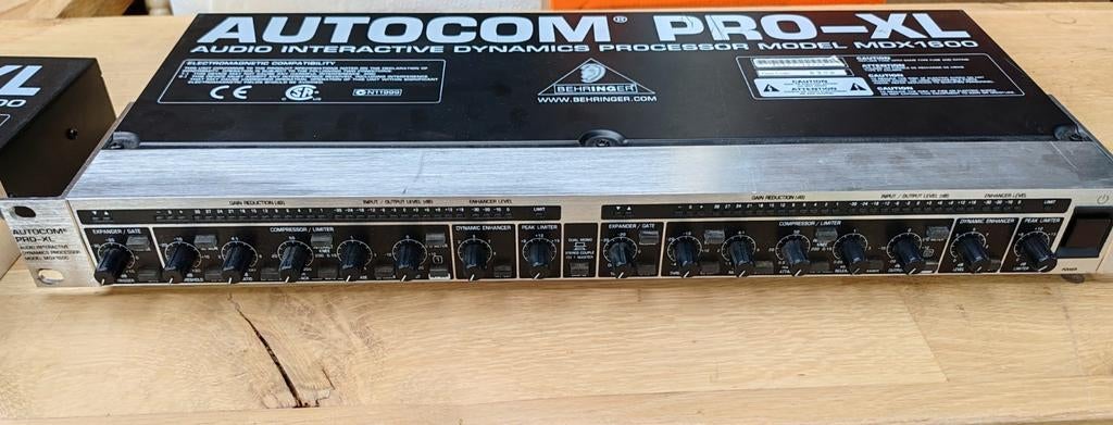 Behringer Autocom Pro XL MXD 1600 compressor/limiter, Ophalen of Verzenden, Compressor